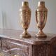 Paire de vases Art Déco en laiton, vers 1920