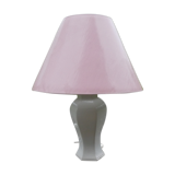 Lampe à poser vintage en porcelaine