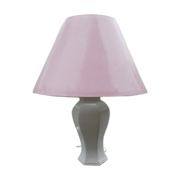Vintage porcelain laying lamp