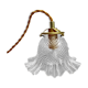 Vintage glass tulip walker