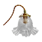 Vintage glass tulip walker
