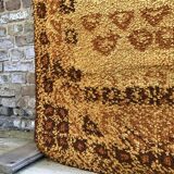 70s wool rug handwoven