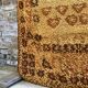 70s wool rug handwoven