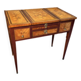 18th-century hairdresser with Louis XVI marquetry decoration.