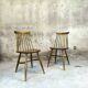 Paire de chaises scandinaves vintage.