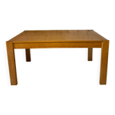 Table repas orme massif - Vintage - 1980