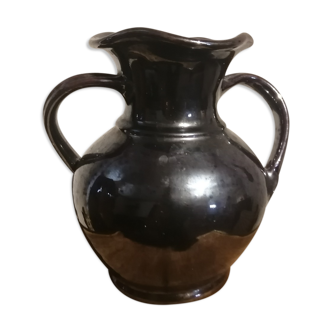 Vase dieulefit, émail à l'étain