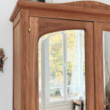 Fully restored mahogany wardrobe