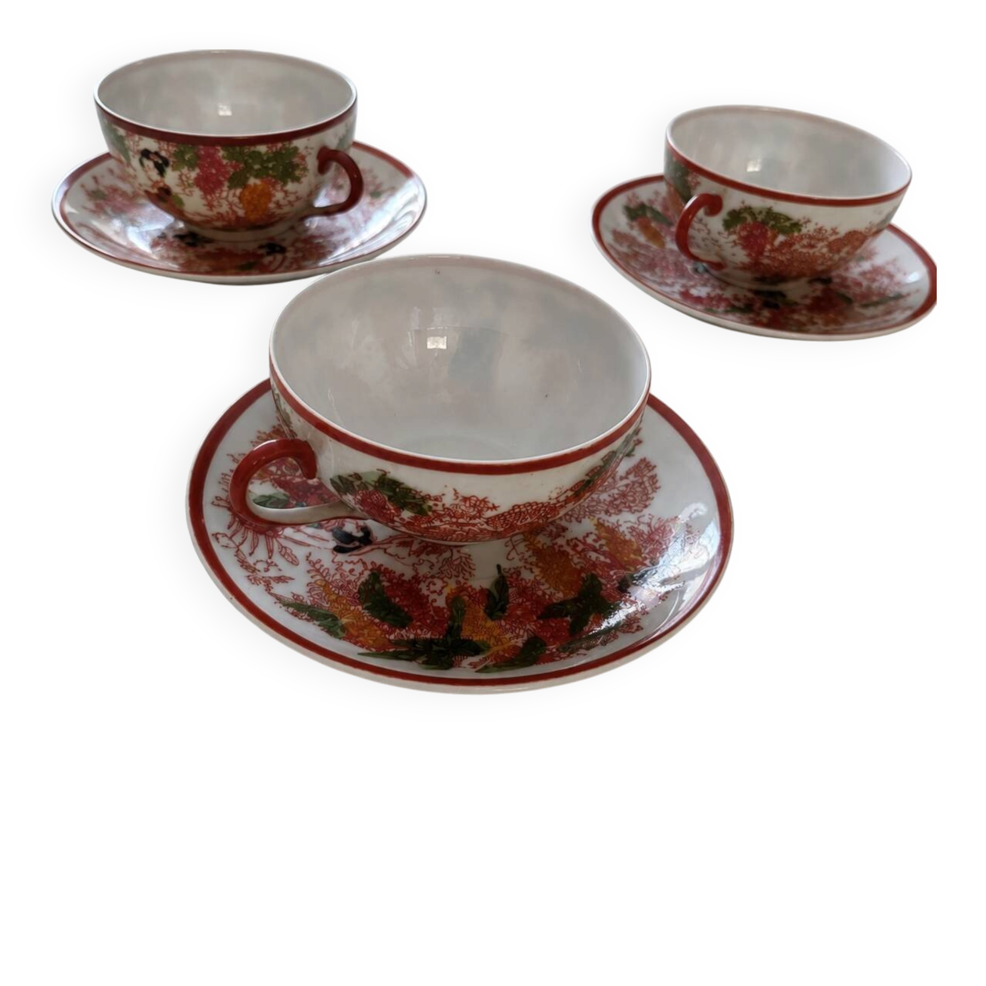 Cups and saucers Japan