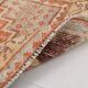 Red & Cream Vintage Runner Rug, 86x265Cm