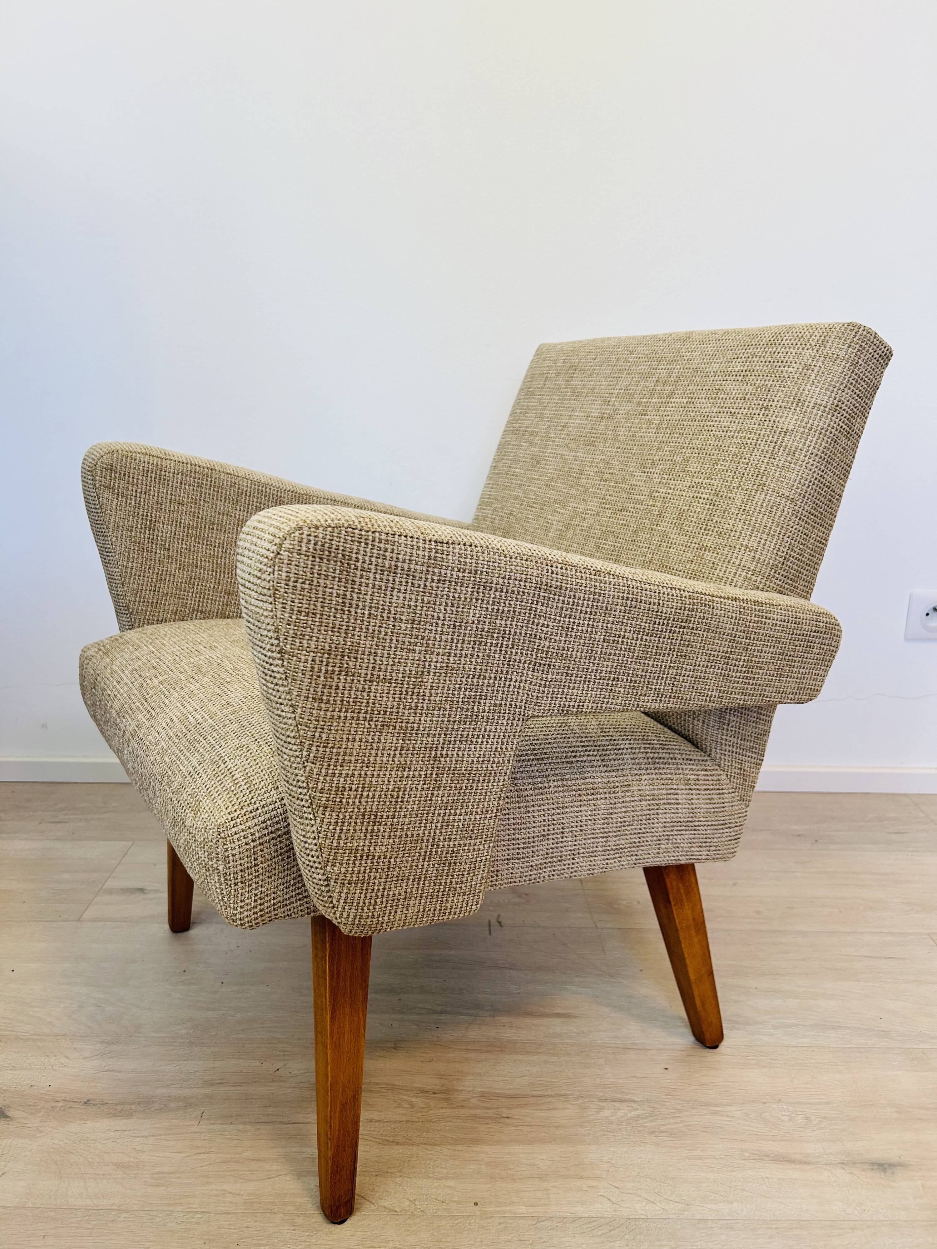 Fauteuil lounge vintage d'Allemagne 1970