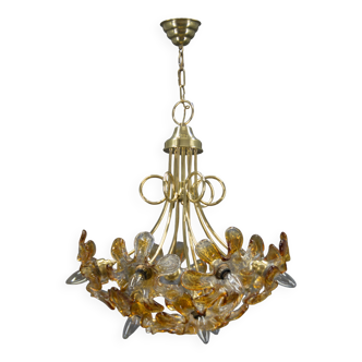 Lustre en verre de Murano, Italie, années 1990