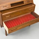 Bureau Secrétaire en Teck par Arne Wahl Iversen pour Vinde Møbelfabrik, 1960s