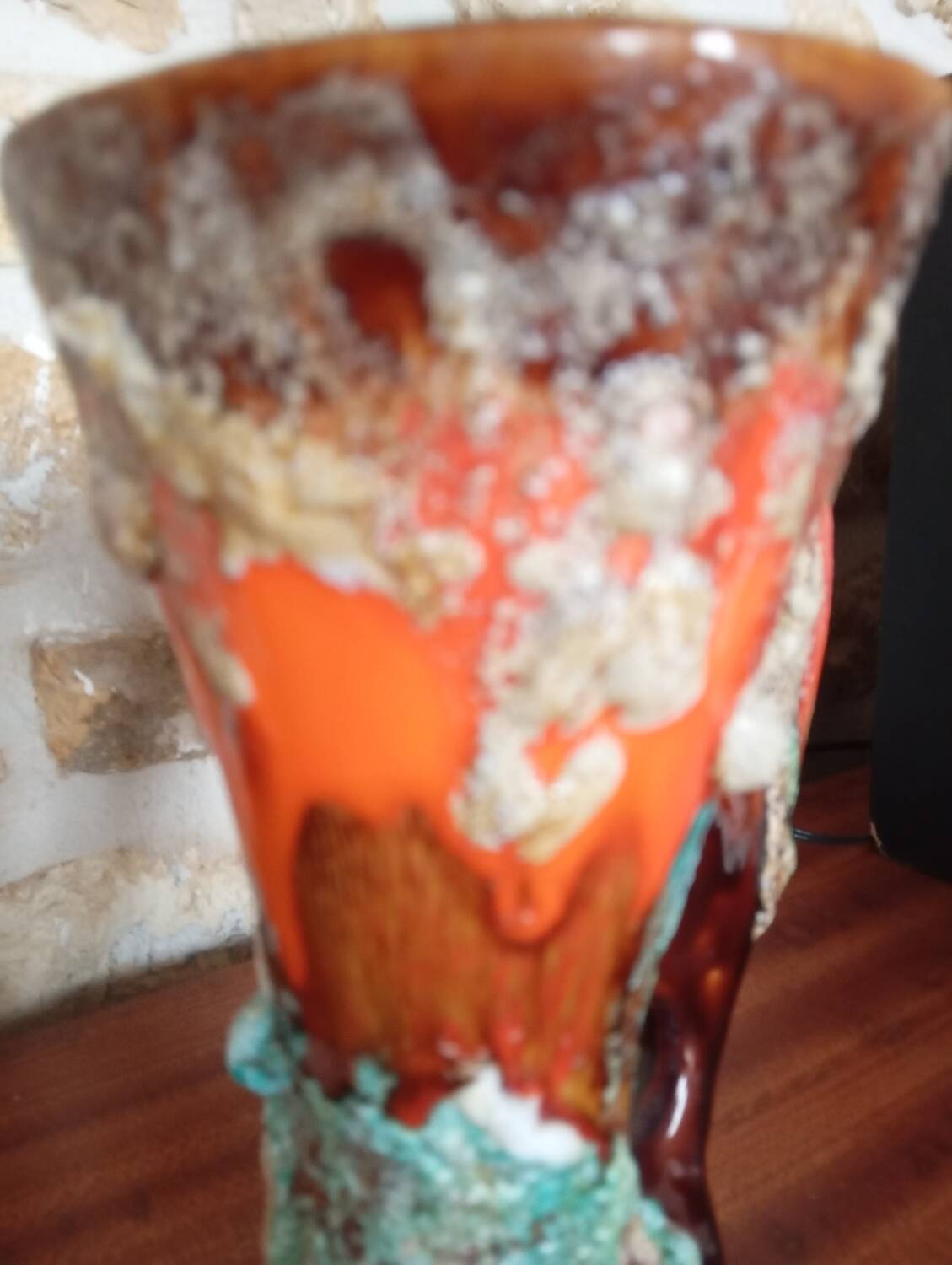 Vallauris style vase