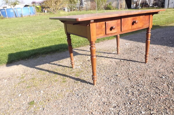 Bureau 19 ème en merisier