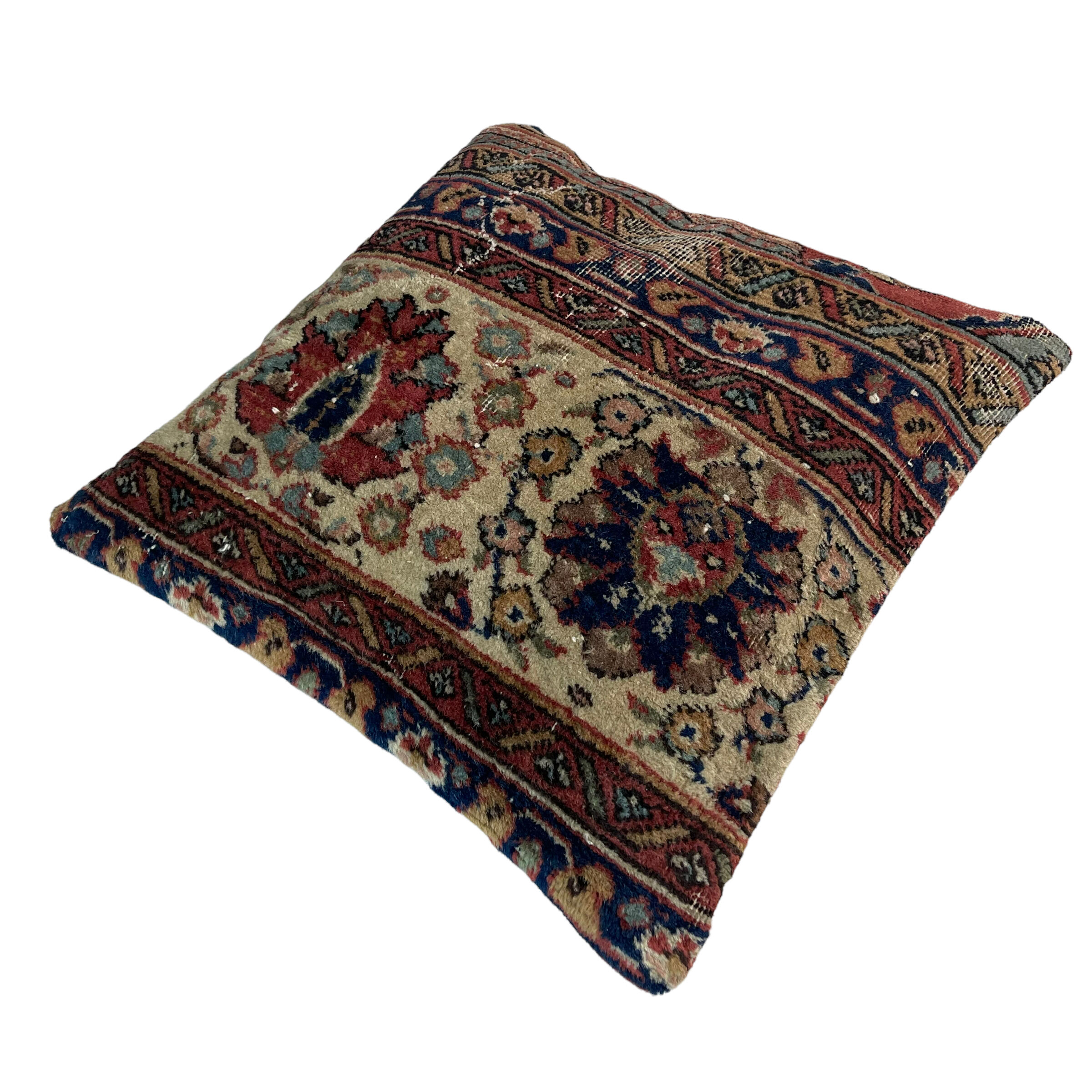 Housse de coussin de tapis turc vintage  45 x 45 cm