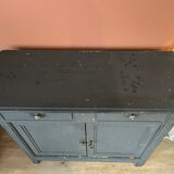 Slate blue Parisian buffet
