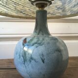 Vintage signed ceramic lamp