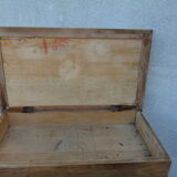 Antique desk in natural wood