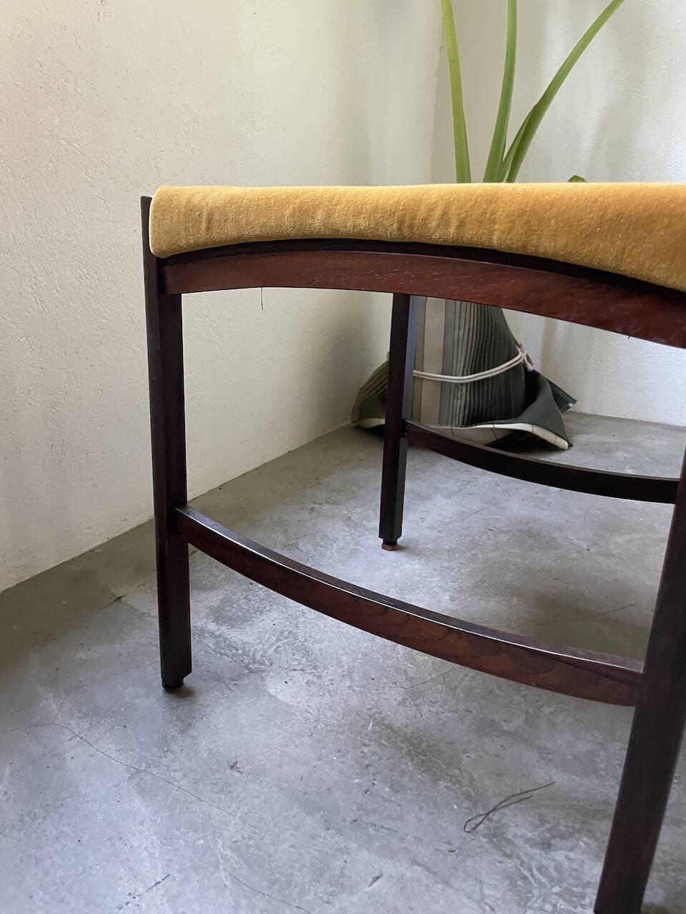 Desk and its Scandinavian rosewood chair