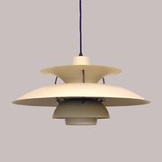 Le véritable produit danois - suspension PH5 - couleur blanche originale - Louis Poulsen