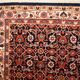 Vintage indian carpet tabriiz handmade 100cm x 130cm 1980s, 1c718