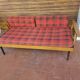 Canapé daybed vintage 50's scandinavian scottish fabrics