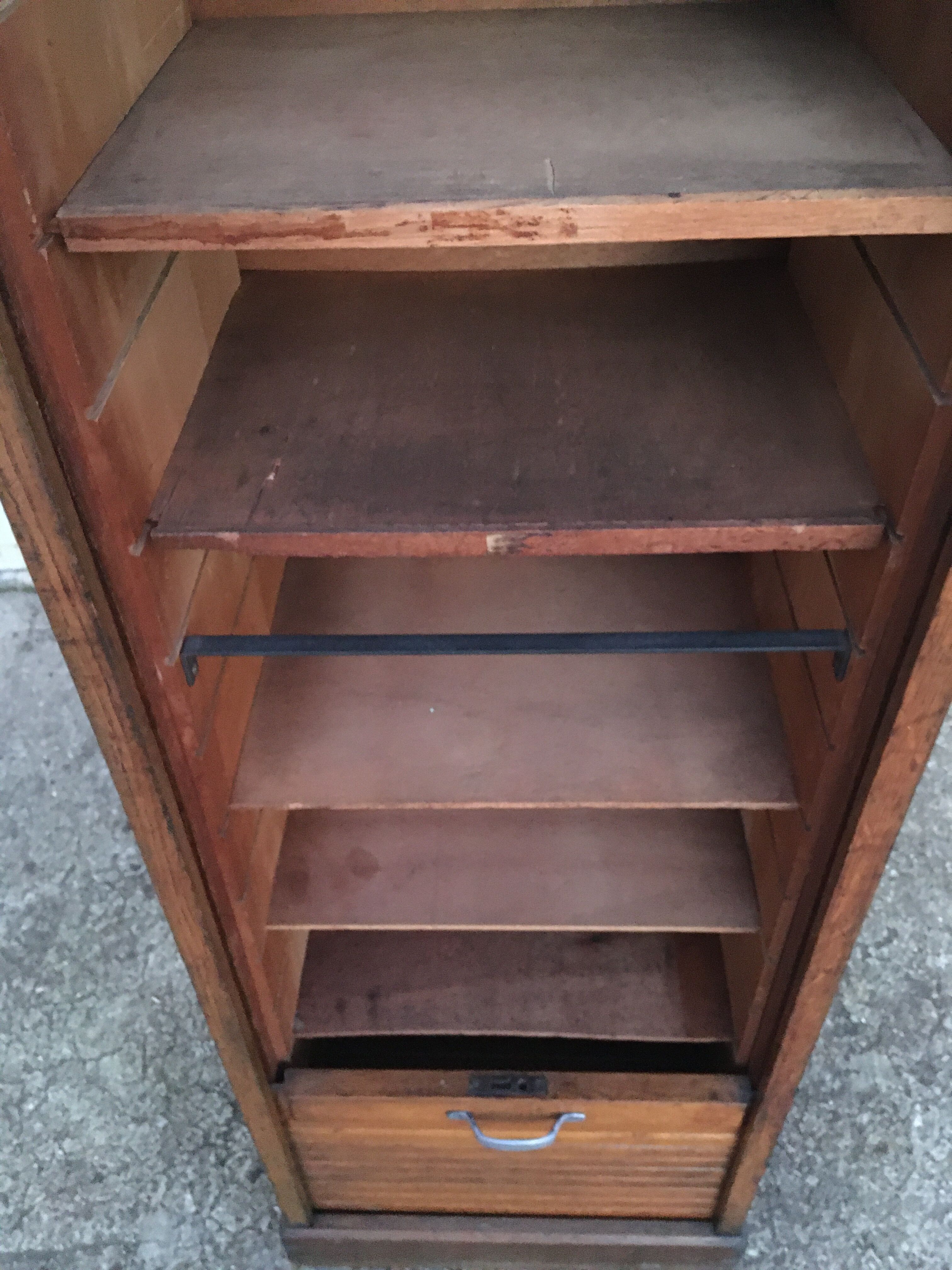 Solid oak curtain binder year 50