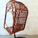 Vintage rattan hanging chair in perfect condition