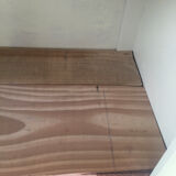 Parisian yellow wooden wardrobe