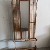 70s bamboo coat rack