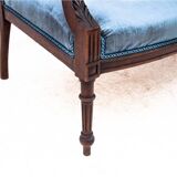 Antique sofa in eclectic style, from around 1870, France.