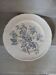 Large round antique ironstone dish