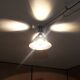 Suspension de style industriel en acier inox