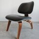 Mid Century Modern lounge chair LCW by Charles and Ray Eames