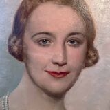 Important Tableau Portrait of Notable (Dijon) Vital Keuller (1866-1945)