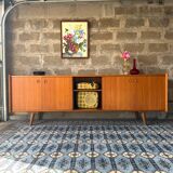 Vintage Scandinavian teak sideboard, 1970s