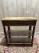 Napoleon III period console in walnut and veneer