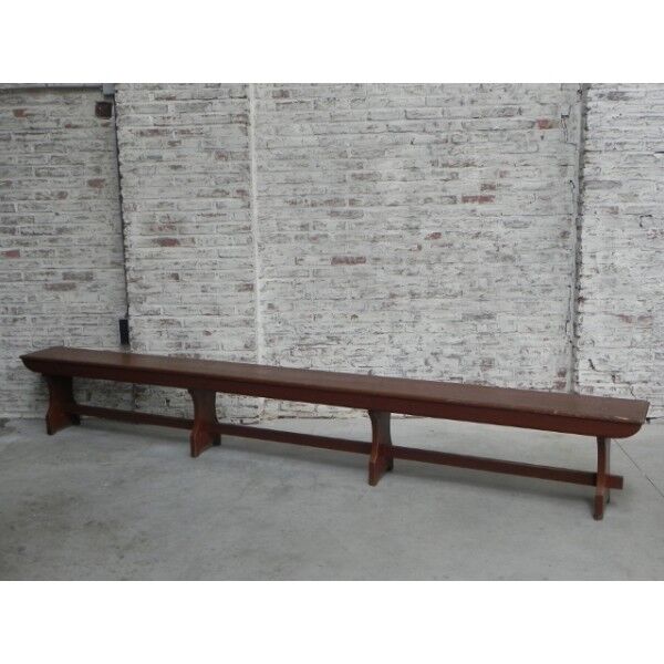 Wooden bench