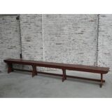 Wooden bench