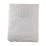 2-seater drap embroidered NL linen end mini single day