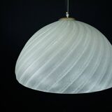 Barbini Murano Glass Pendant Lamp, Early 1980s