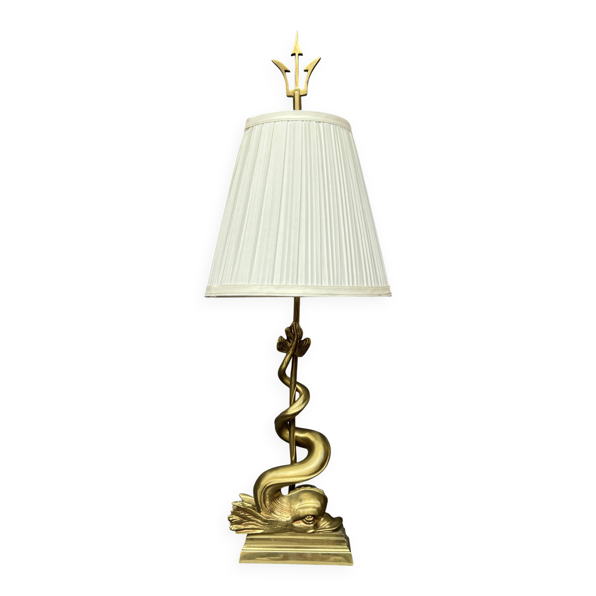 Table lamp. Solid bronze.