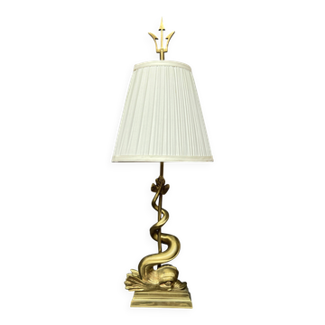 Table lamp. Solid bronze.