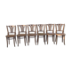 6 chaises bistrot vintage