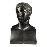 Greek bust statue of Doryphoros late 20th century