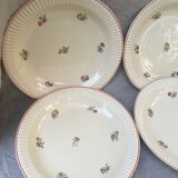 Varene brothers floral decoration plates