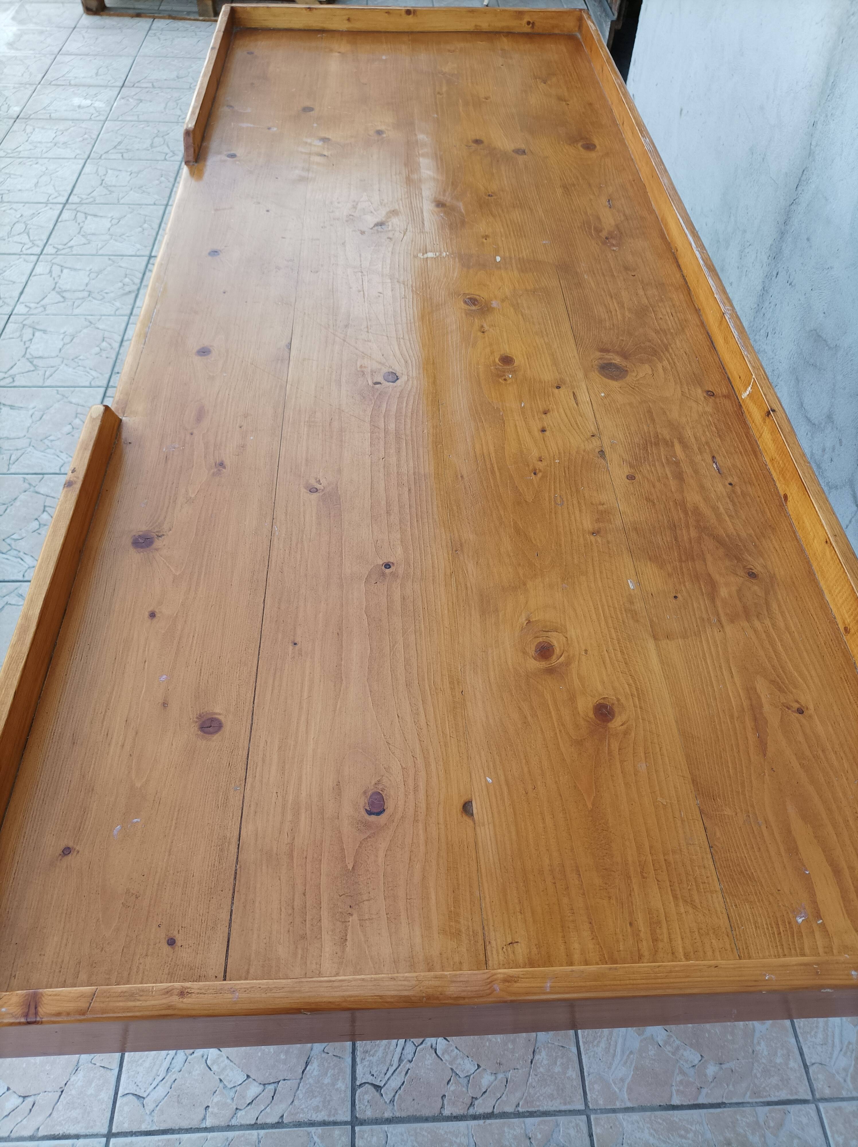 Vintage kitchen island loom table