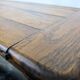 Farmhouse coffee table in solid oak