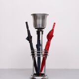 Art Deco plant stand and Umbrella 1930s Demeyere Belgium